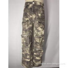 American Camouflage Multi Pocket Workwear Pants